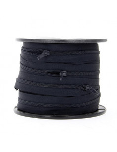 Fermeture Eclair au mètre, 5,8mm, bleu marine