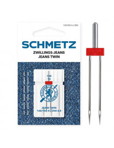 Aiguilles machine à coudre, Double Jeans, 100, 4.0 2