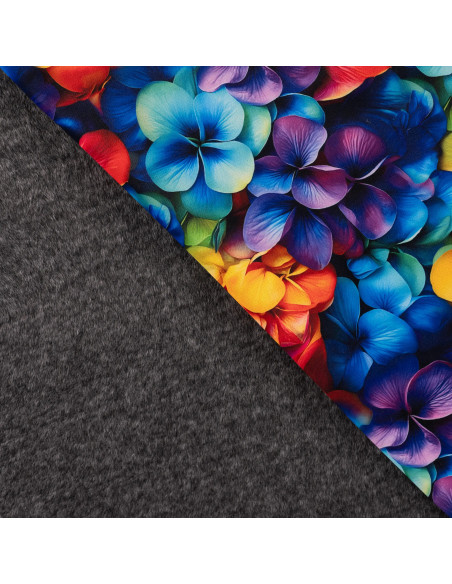 Sweat épais, impression digitale, pensées