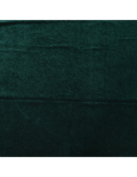 Tissu, Velours Kitty Ras, Vert Sapin, Laize 150 cm, 90% Polyester 10% Spandex 250g/m²