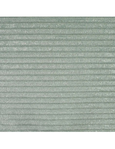 Polaire doudou binky, glitter, côtelée, vert clair