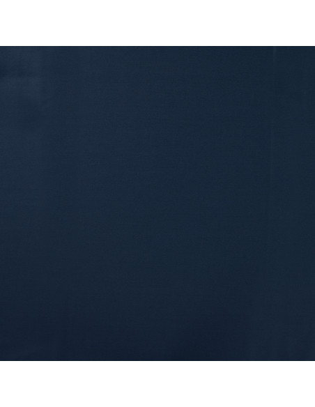 Tissu, Satin de Coton Uni, Bleu Marine, Laize 150 cm, 100% Coton 115g/m²