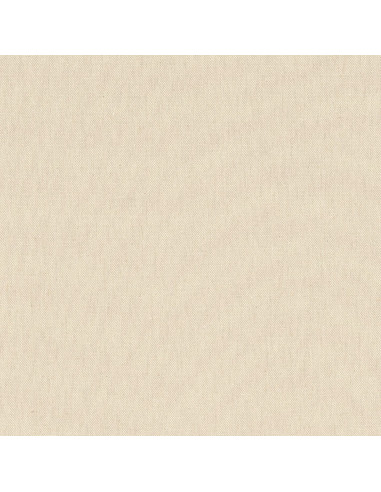 Tissu, Demi-Natté Aspect Lin Uni, Naturel, Laize 140 cm, 80% Coton 20% Polyester 205g/m²