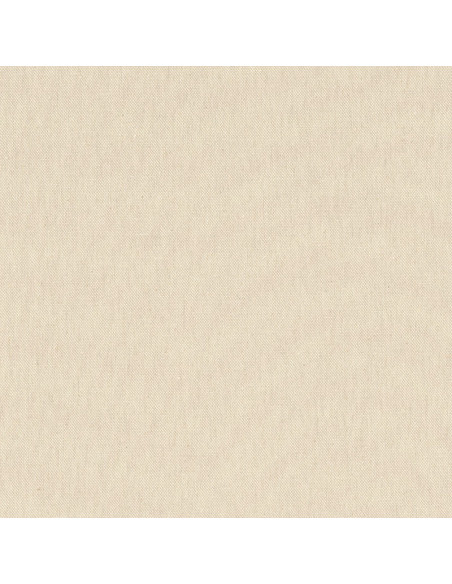 Tissu, Demi-Natté Aspect Lin Uni, Naturel, Laize 140 cm, 80% Coton 20% Polyester 205g/m²