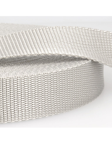 Sangle pp, 30mm, gris clair