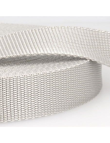 Sangle pp, 30mm, gris clair