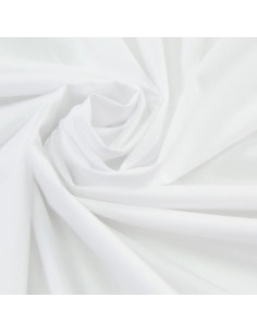 Batiste de coton unie, blanc 2