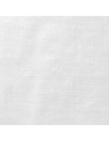 Organdi de coton uni, blanc