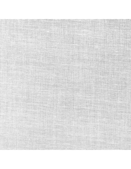 Tissu, Organdi de Coton Uni, Blanc, Laize 150 cm, 100% Coton 45g/m²
