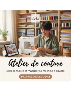 Apprenez à dompter votre machine à coudre !