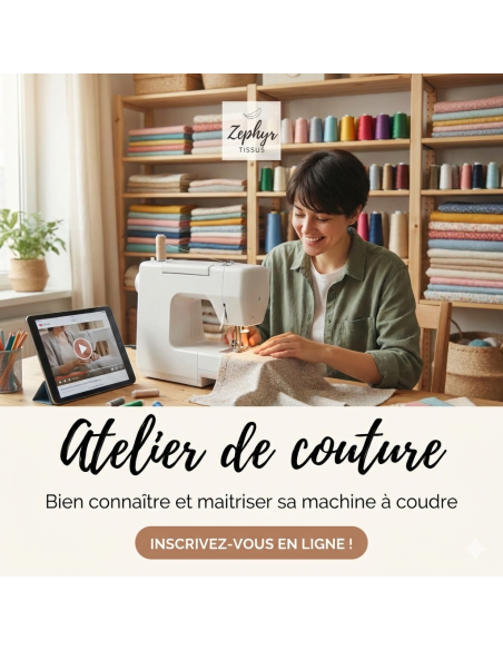 Apprenez à dompter votre machine à coudre !