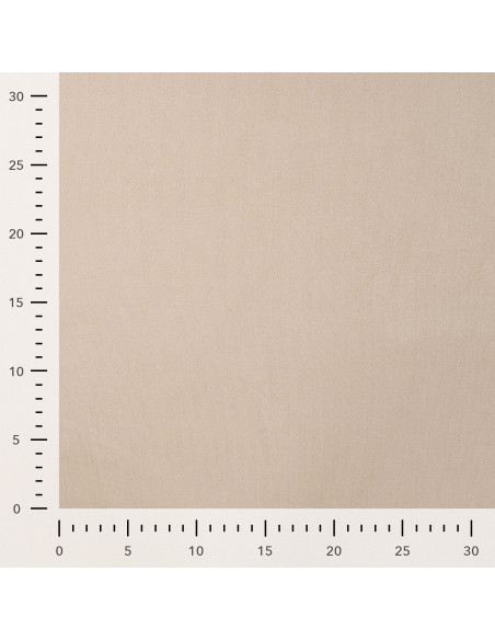 Tissu, Suédine Scuba Unie, Écru, Laize 150 cm, 96% Polyester 4% Spandex 280g/m²