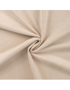 Suédine scuba, écru