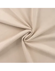 Tissu, Suédine Scuba Unie, Écru, Laize 150 cm, 96% Polyester 4% Spandex 280g/m²