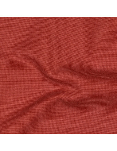 Tissu, Canvas Uni, Terra Cotta, Laize 140 cm, 100% Coton 225g/m²