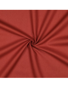 Tissu, Canvas Uni, Terra Cotta, Laize 140 cm, 100% Coton 322g/m²