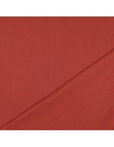 Tissu, Canvas Uni, Terra Cotta, Laize 140 cm, 100% Coton 322g/m²
