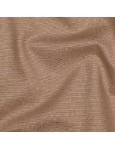 Tissu, Canvas uni, Taupe, Laize 140 cm, 100% Coton 322g/m²