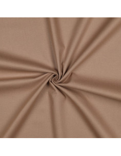Tissu, Canvas uni, Taupe, Laize 140 cm, 100% Coton 322g/m²
