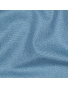 Tissu, Canvas Uni, Bleu Jean, Laize 140 cm, 100% Coton 322g/m² 2