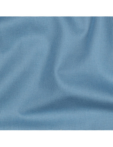 Tissu, Canvas Uni, Bleu Jean, Laize 140 cm, 100% Coton 322g/m²