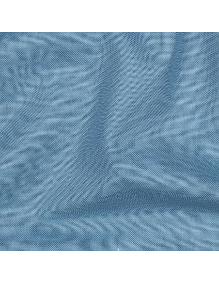 Tissu, Canvas Uni, Bleu Jean, Laize 140 cm, 100% Coton 322g/m²
