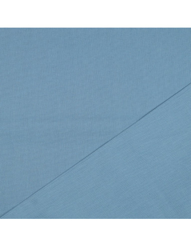 Canvas uni, bleu jean