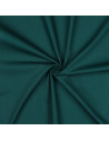 Popeline de coton unie, vert émeraude