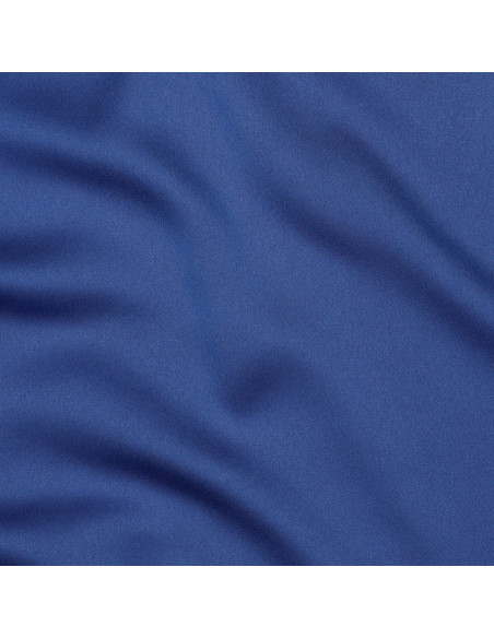 Tissu, Microfibre Satin Toucher Soie, Bleu Roi, Laize 146 cm, 100% Polyester