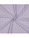 Vichy, carreaux moyens (10mm), lilas
