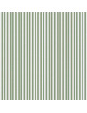 Cretonne de coton, rayures, vert