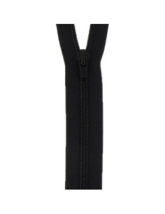 Fermeture à glissière Z52, séparable, 6mm, 55 cm