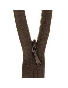 Fermeture à glissière, non séparable, invisible, N° 3, 40 cm