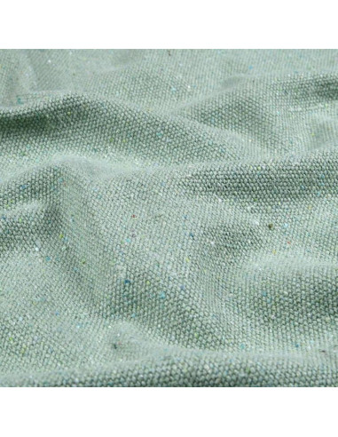 Tissu, Toile d'Ameublement Ultra-Robuste, Sauge, Laize 150 cm, Coton & Polyester Recyclés 790g/m²