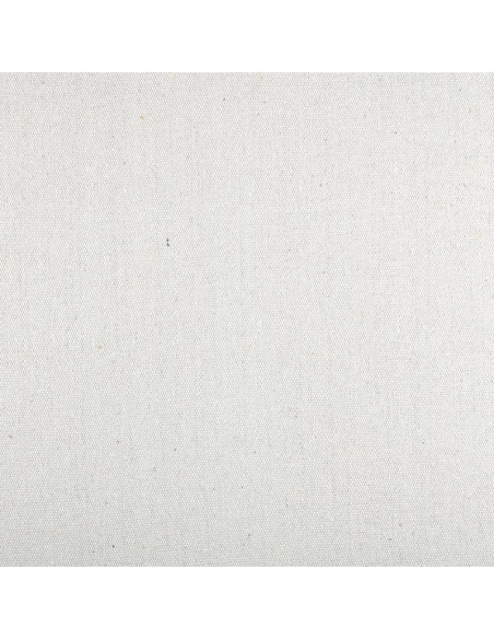 Tissu, Toile Unie, Écru, Laize 150 cm, Coton & Polyester Recyclés 790g/m²
