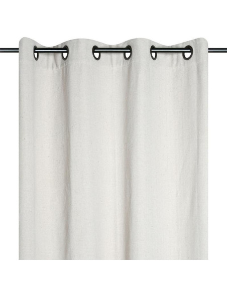 Tissu, Toile Unie, Écru, Laize 150 cm, Coton & Polyester Recyclés 790g/m²