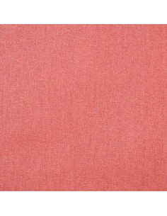 Tissu, Coton Enduit Uni Glacé, Terracotta, Laize 155 cm, 77% Coton 180g/m² 2