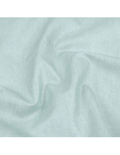 Coton enduit, uni, légèrement glacé, amande