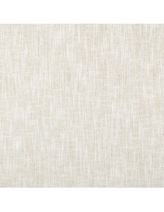 Tissu, Toile Shiny Tissée Fils Dorés, Écru, Laize 150 cm, Coton & Polyester Recyclés Lurex