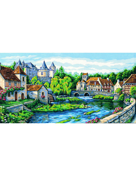 Canevas : 65x120 cm, Jolie France