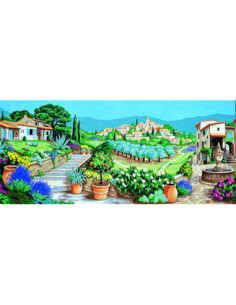 Canevas : 65x130 cm, Douce Provence