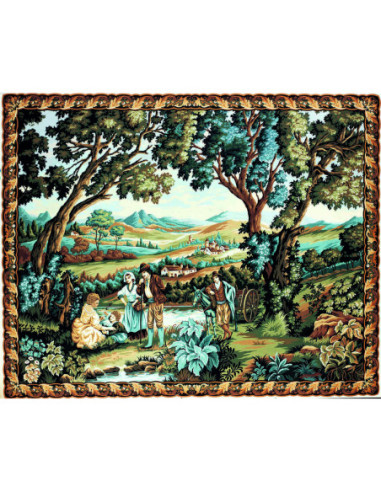 Canevas : 150x180 cm, Verdure au Muletier