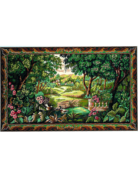 Canevas : 100x150 cm, Verdure aux canard