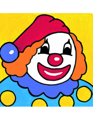 Kit canevas : 20x20 cm, Zouzou