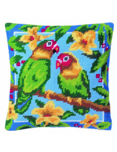 Kit coussin : 50x50 cm, Les inséparables