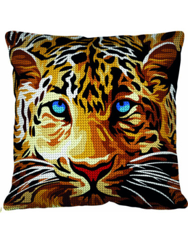 Kit coussin : 50x50 cm, Léopard