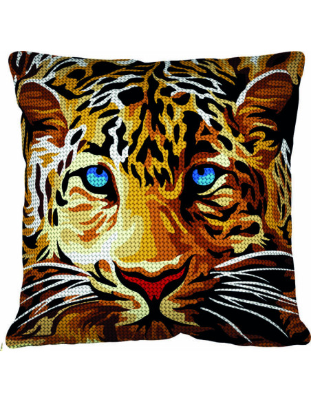 Kit coussin : 50x50 cm, Léopard