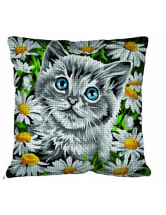 Kit coussin : 50x50 : N17-dans les marguerites kit - coussin 2