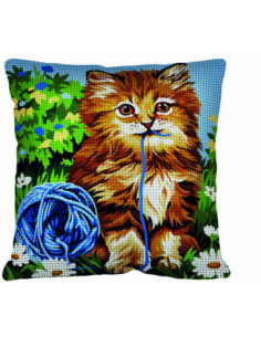 Kit coussin : 50x50 : N 17-bout de ficelle kit - coussin