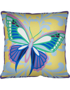 Kit coussin : 50x50 : N18 - papillon kit - coussin